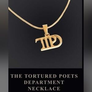 Taylor Swift - The Tortured Poets Department Necklace - Official Merch